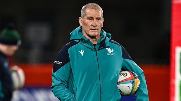 25 October 2025; Connacht head coach Stuart Lancaster before the United Rugby Championship match between Munster and Connacht at Thomond Park in Limerick. Photo by Ben McShane/Sportsfile